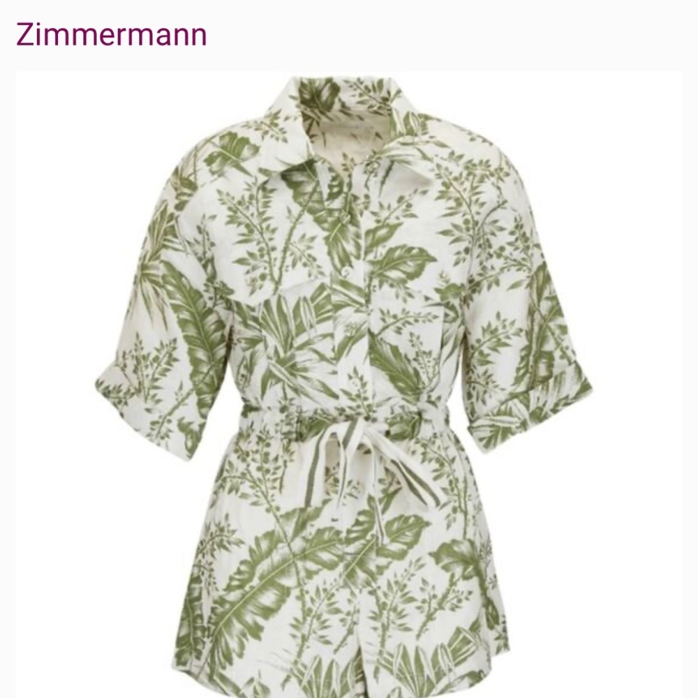 Zimmermann safari romper